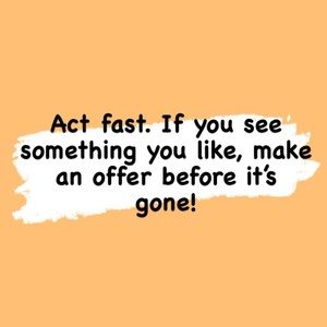 Getting rid of some things in a few days!